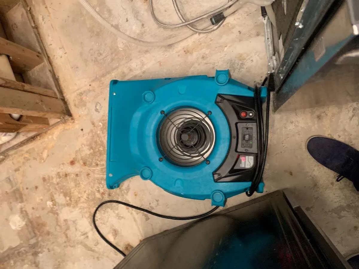 Air mover drying equipment for Mold Remediation & Removal in Brecksville